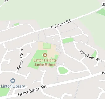 map for Linton Heights Junior School