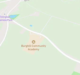 map for Burghill Community Primary School