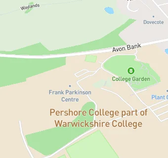 map for Pershore Group of Colleges