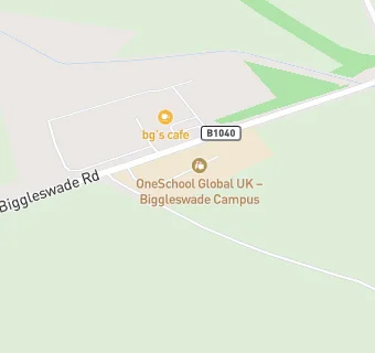 map for OneSchool Global UK - Biggleswade Campus