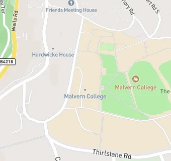 map for Holroyd Howe At Malvern College