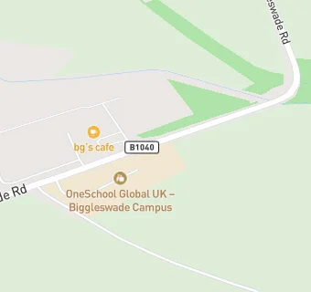 map for Oneschool Global UK Biggleswade Campus