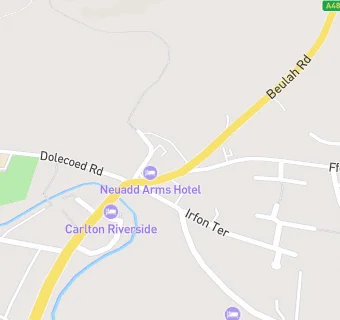 map for Belle Vue Hotel