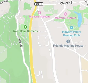 map for Croftdown School