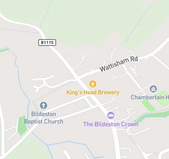 map for The Kings Head