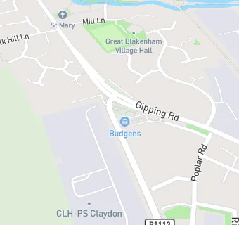 map for Blakenham Stores