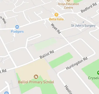 map for Caterlink Ltd at Balliol Primary School