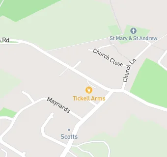 map for Tickell Arms