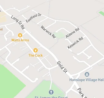 map for Hanslope News