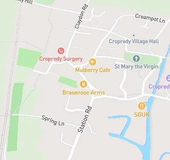 map for Brasenose Arms