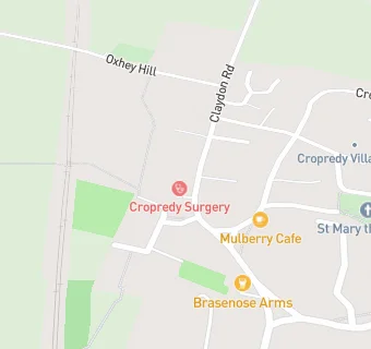 map for Cropredy Surgery