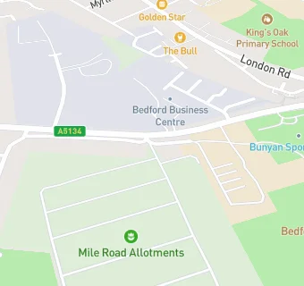 map for Mile Road, Allotment & Leisure Gardens Association