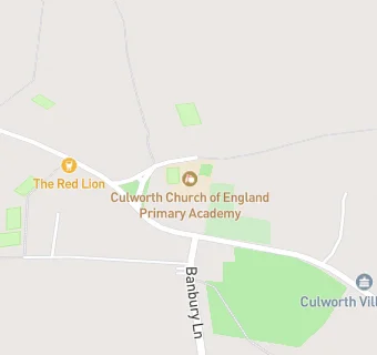 map for Culworth Church of England School