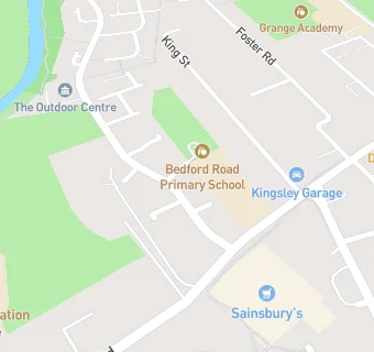 map for Caterlink at Bedford Road Lower School