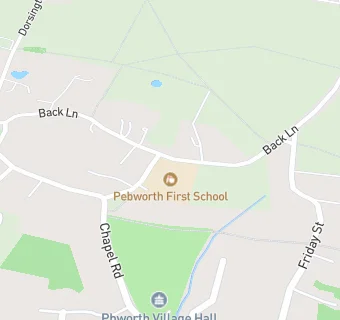 map for Pebworth First School