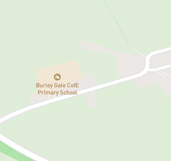 map for Burley Gate Community Shop