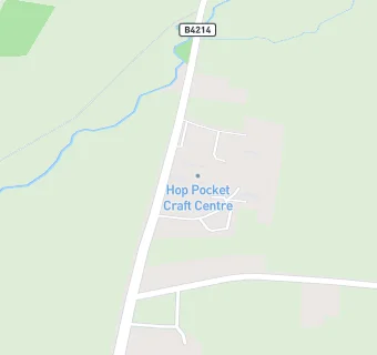 map for Hop Pocket Craft Centre