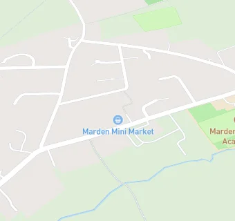 map for Marden Links Parish Hub - Kate Ryan