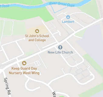 map for Keep Guard Day Nursery West Wing