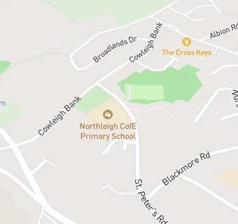 map for Northleigh CofE Primary School