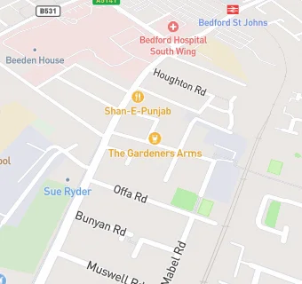 map for Gardeners Arms