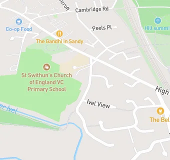 map for St Swithun's Church of England VC Primary School