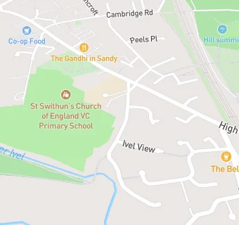 map for St Swithun's CoE VC Primary School