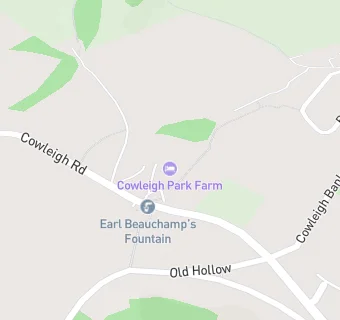 map for Cowleigh Park Farm