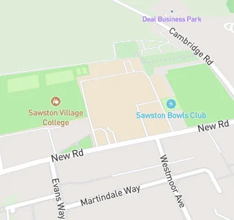 map for Sawston Village College