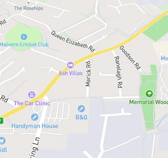 map for St Saviour's Surgery