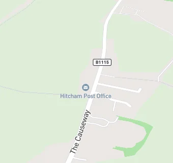 map for Hitcham Post Office and Stores