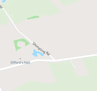 map for Giffords Hall Vineyard