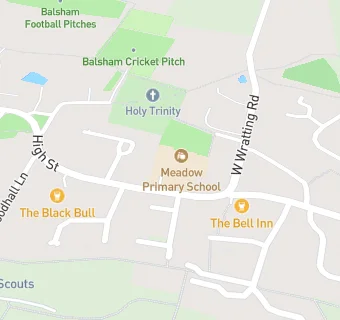 map for Meadow Primary School