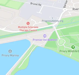 map for Priory Marina Beefeater Restaurant