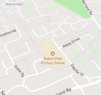 map for Robert Peel Primary School