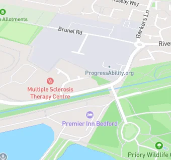 map for Multiple Sclerosis Therapy Centre