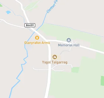 map for GLANYRAFON ARMS