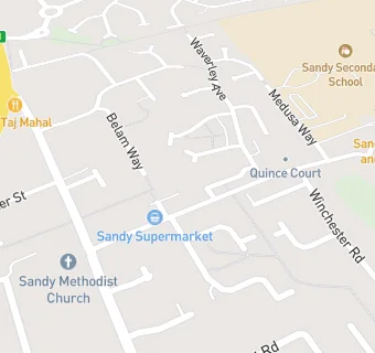 map for Sandy Supermarket