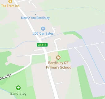 map for Eardisley CofE Primary School