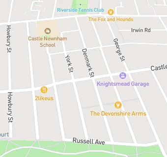 map for Castle Road Stores