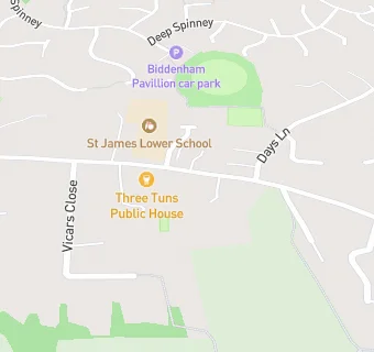 map for Dawn Until Dusk at St James Lower School