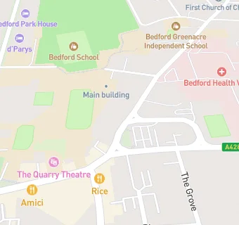 map for Kimbolton Dental Surgery