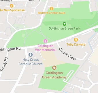 map for Relish School Food at Goldington Green Academy