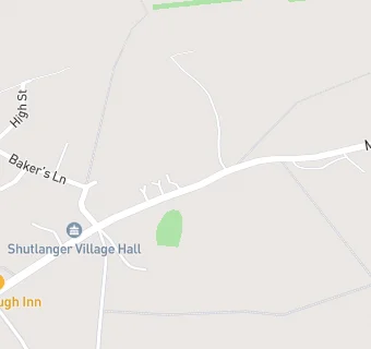 map for Shutlanger Village Hall