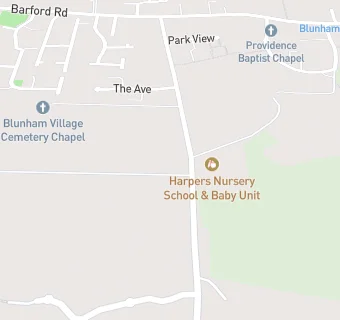 map for Harpers Nursery School & Baby Unit