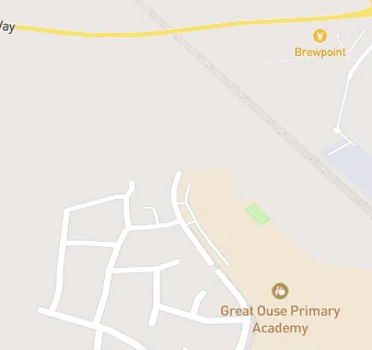 map for Great Ouse Primary Academy