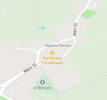 map for Farnborough CofE Junior and Infant School