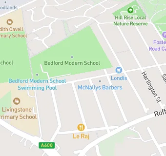 map for The Burnaby Arms