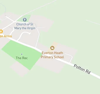 map for Everton Heath Primary School