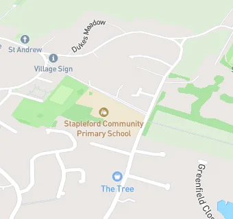 map for Stapleford Community Primary School